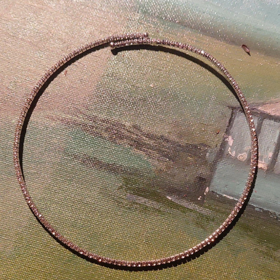 Claire's Dazzling Silver Necklace